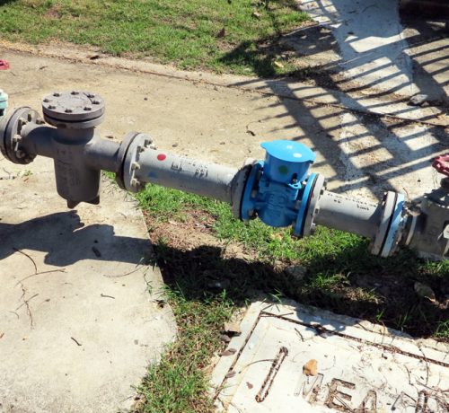 The,Joint,Of,Tap,Water,Pipe,Line,Are,On,The