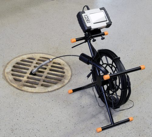 Sewer,Inspection,Camera.,Horizontal,Image,With,Copy,Space.