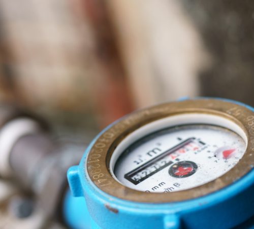 Close,Up,Shot,Water,Meter